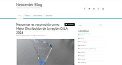 Desktop Screenshot of blog.neocenter.com